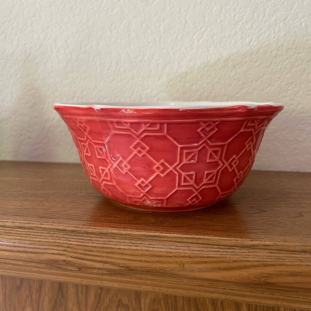 Urban Market Bowl. Cow theme. Textured geometric pattern